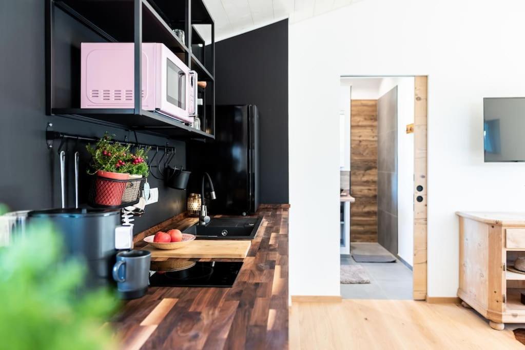 Exklusives Design-Apartment & Sauna Warngau Buitenkant foto